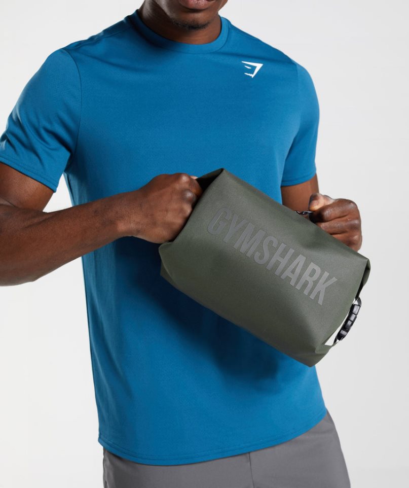 Gymshark X-Series Toiletry Bags Olive | NZ 7IMPEC